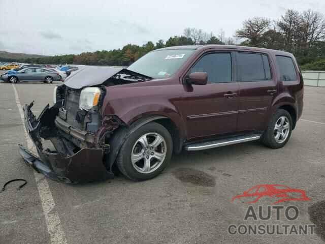 HONDA PILOT 2014 - 5FNYF4H53EB040509