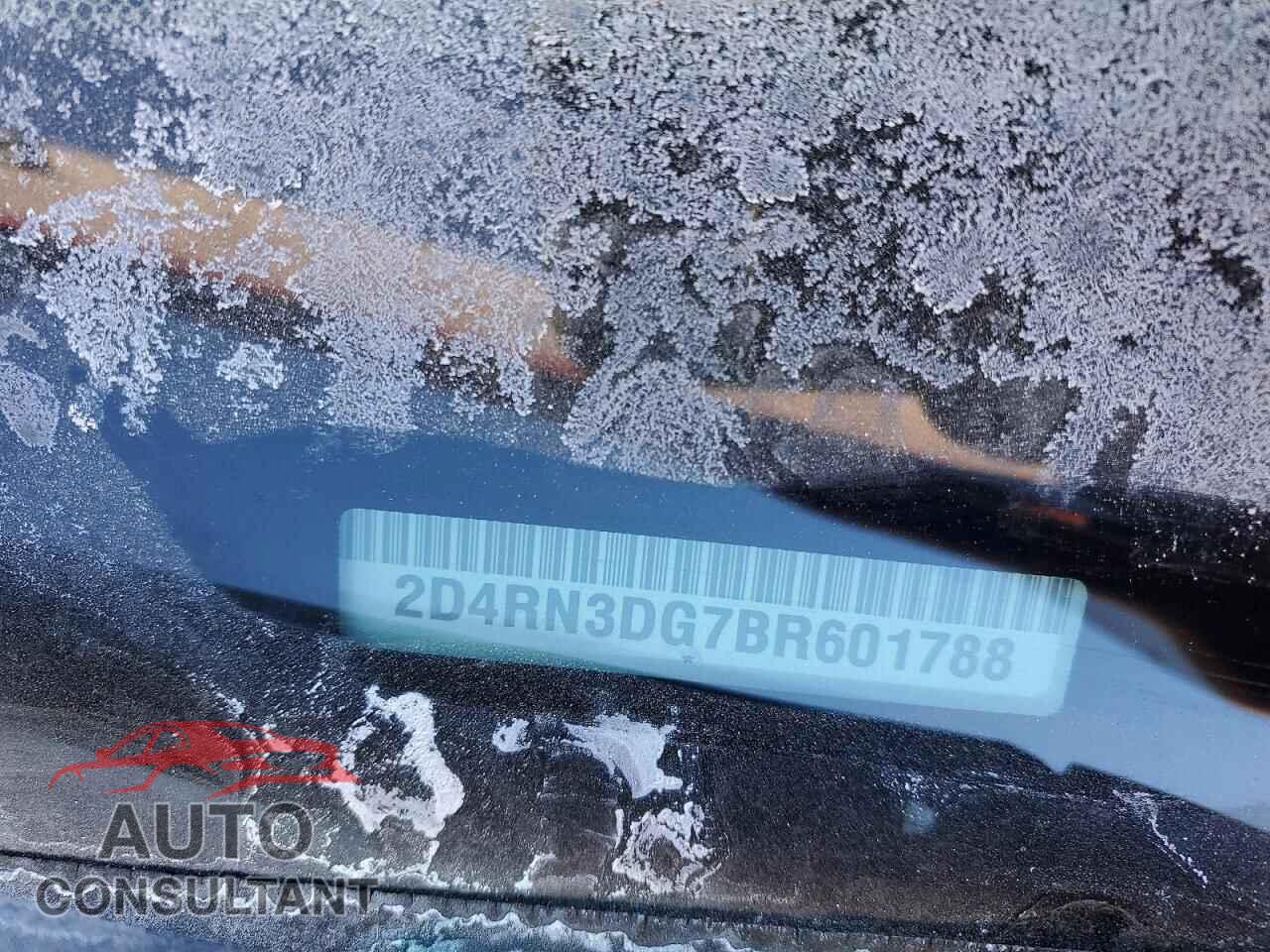 DODGE CARAVAN 2011 - 2D4RN3DG7BR601788