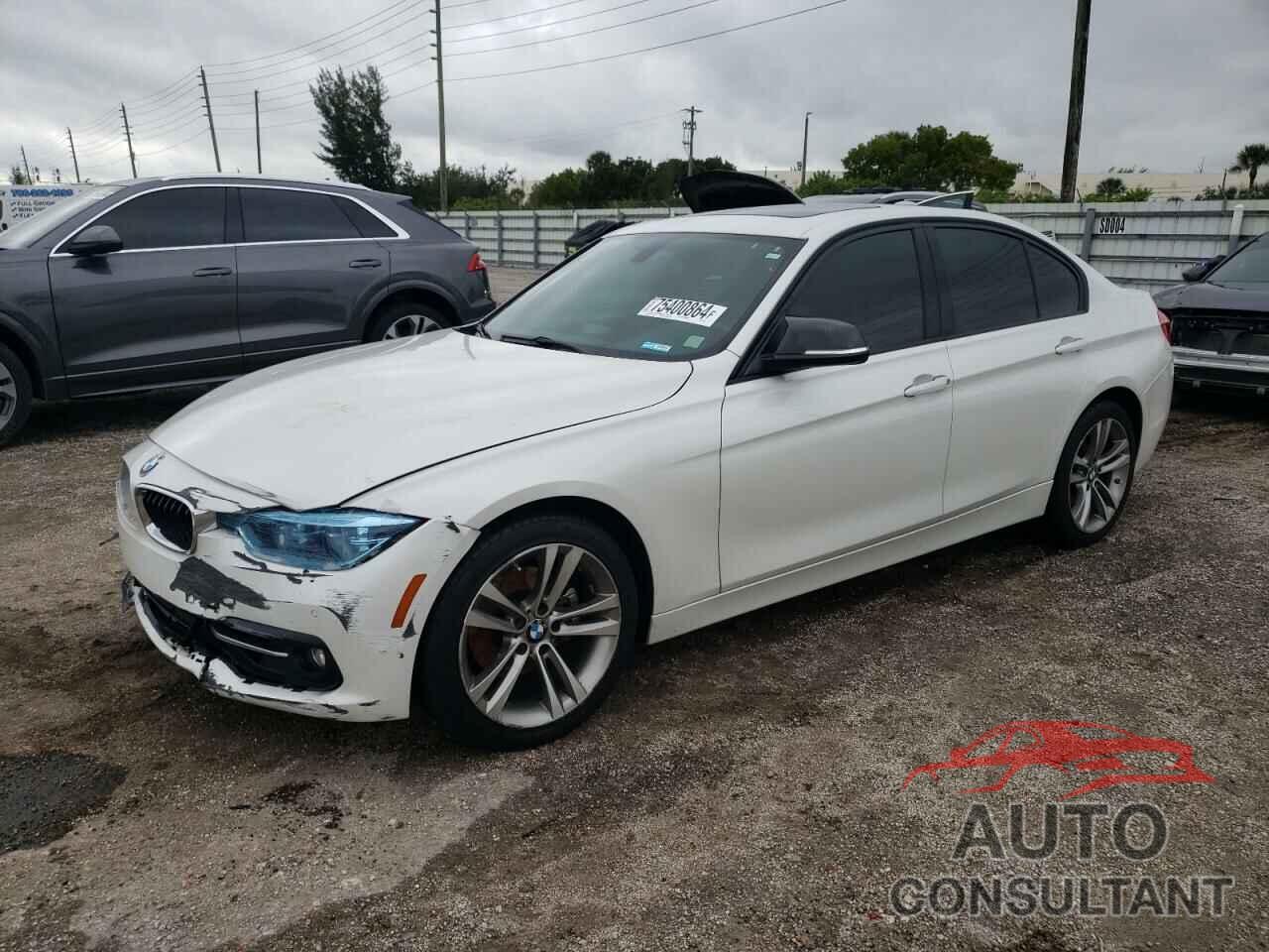 BMW 3 SERIES 2016 - WBA8E9G52GNT42781