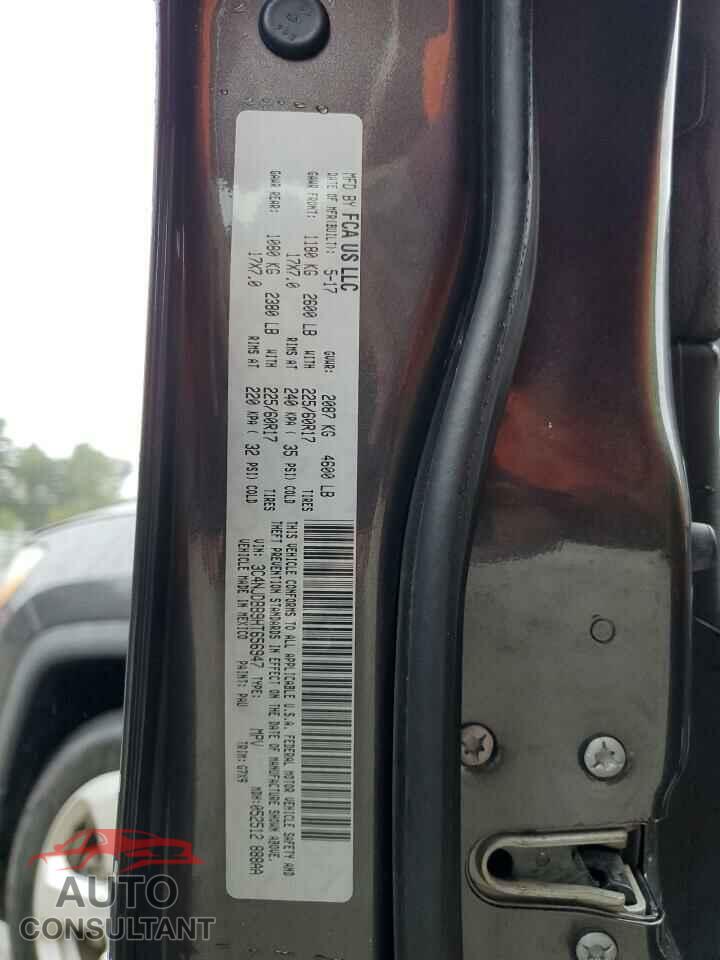JEEP COMPASS 2017 - 3C4NJDBB9HT656947