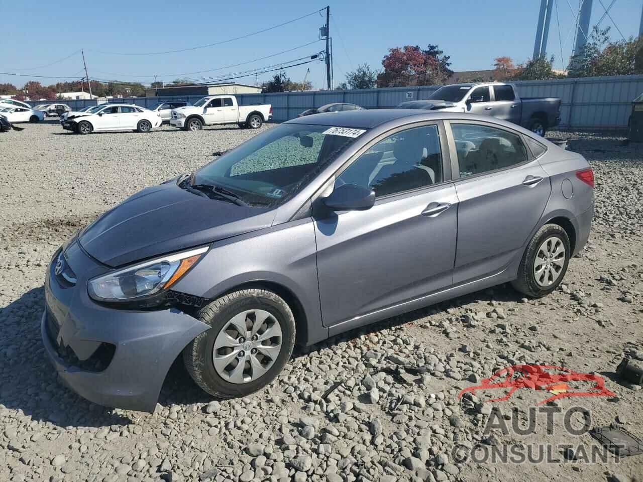 HYUNDAI ACCENT 2017 - KMHCT4AE1HU283420