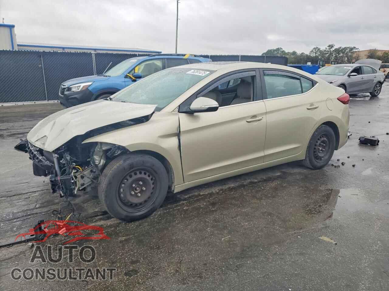 HYUNDAI ELANTRA 2018 - 5NPD84LF9JH257356