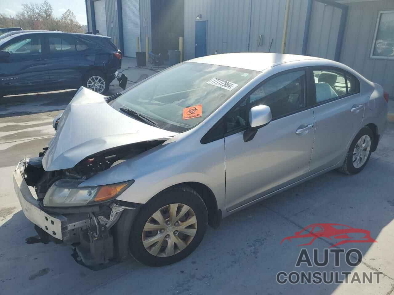 HONDA CIVIC 2012 - 19XFB2F50CE102963
