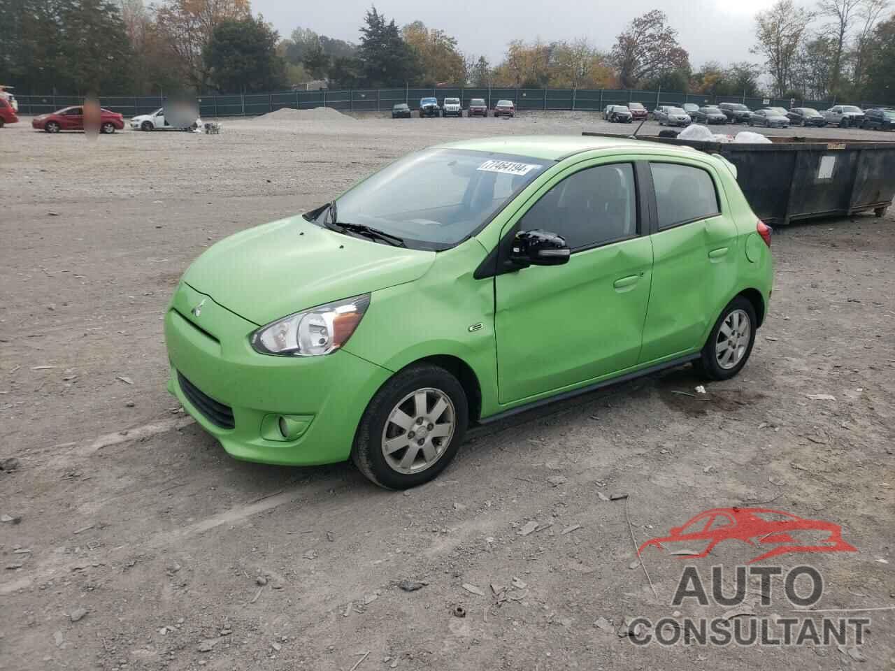MITSUBISHI MIRAGE 2015 - ML32A4HJ2FH014196