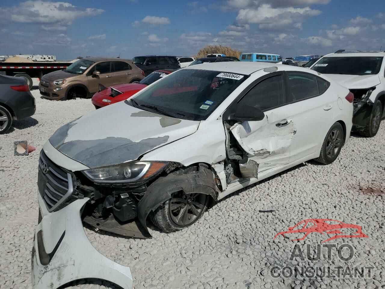 HYUNDAI ELANTRA 2017 - 5NPD84LF3HH194202