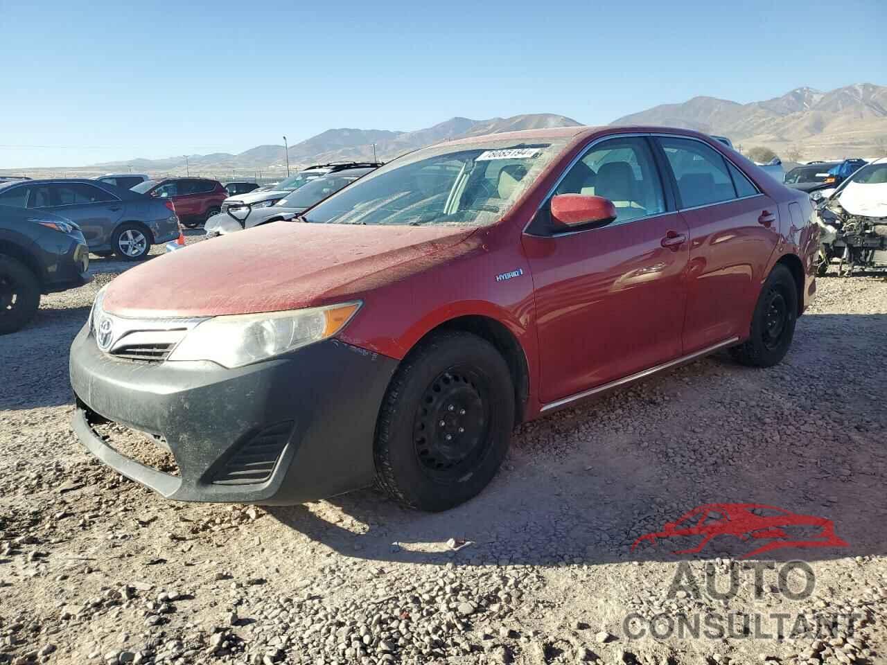 TOYOTA CAMRY 2012 - 4T1BD1FK0CU055746