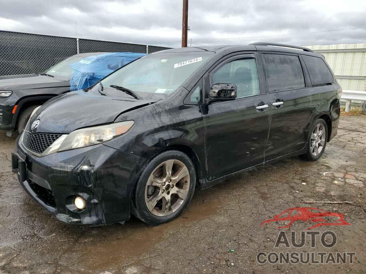 TOYOTA SIENNA 2013 - 5TDXK3DC1DS376661