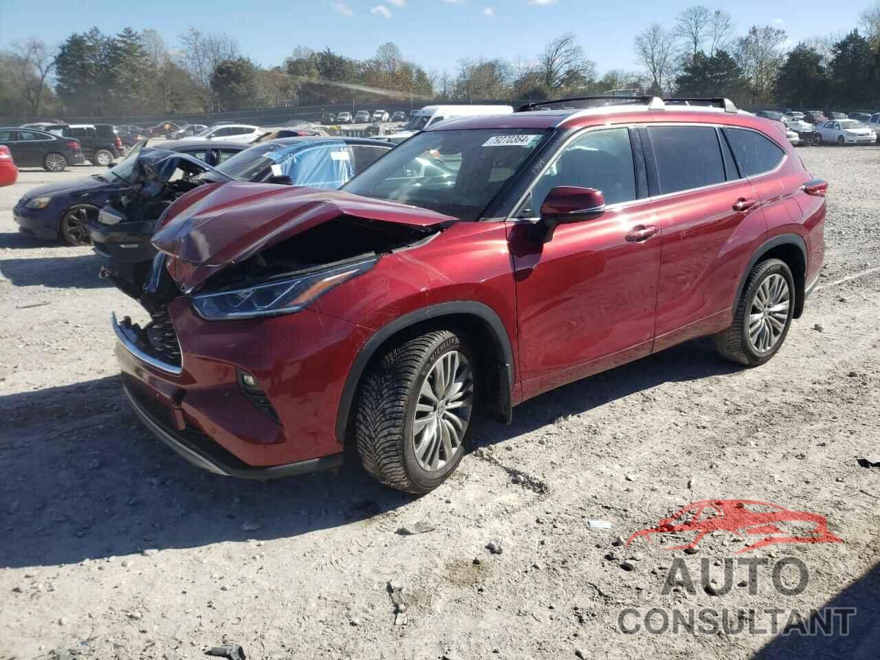 TOYOTA HIGHLANDER 2021 - 5TDFZRBH4MS136027