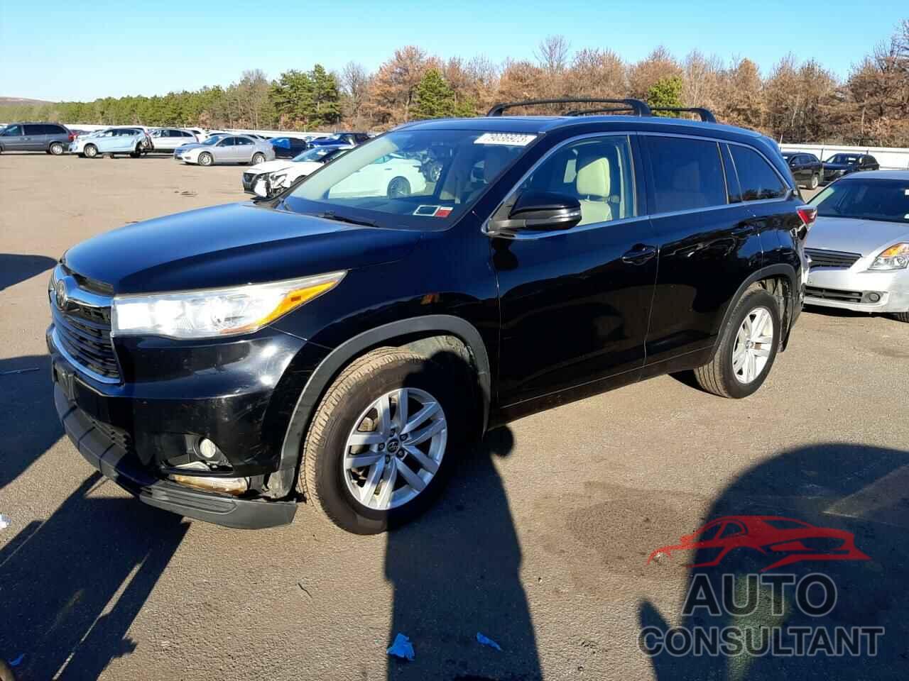 TOYOTA HIGHLANDER 2016 - 5TDDKRFH7GS267494