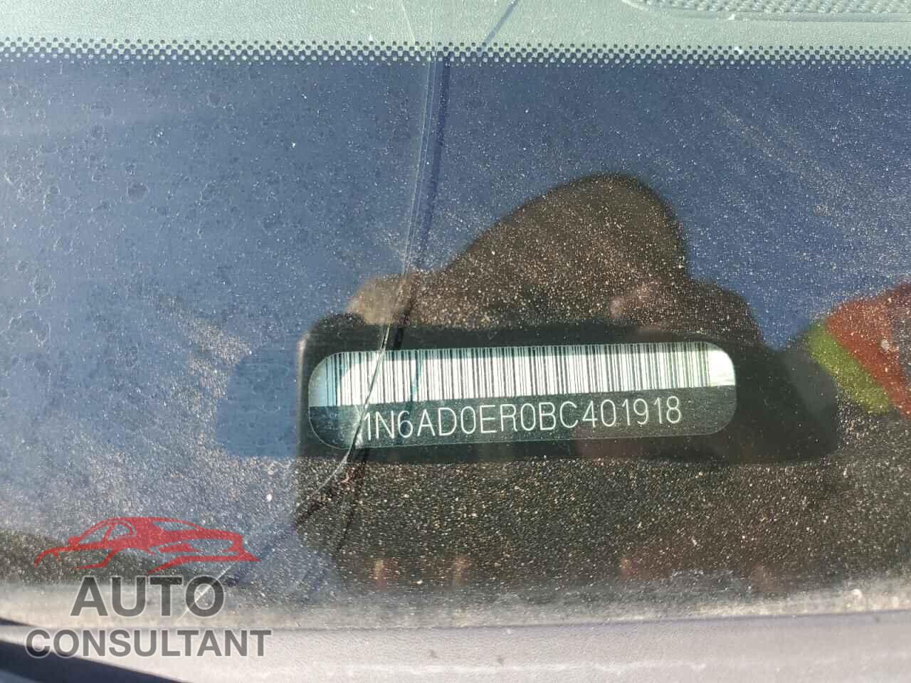 NISSAN FRONTIER 2011 - 1N6AD0ER0BC401918