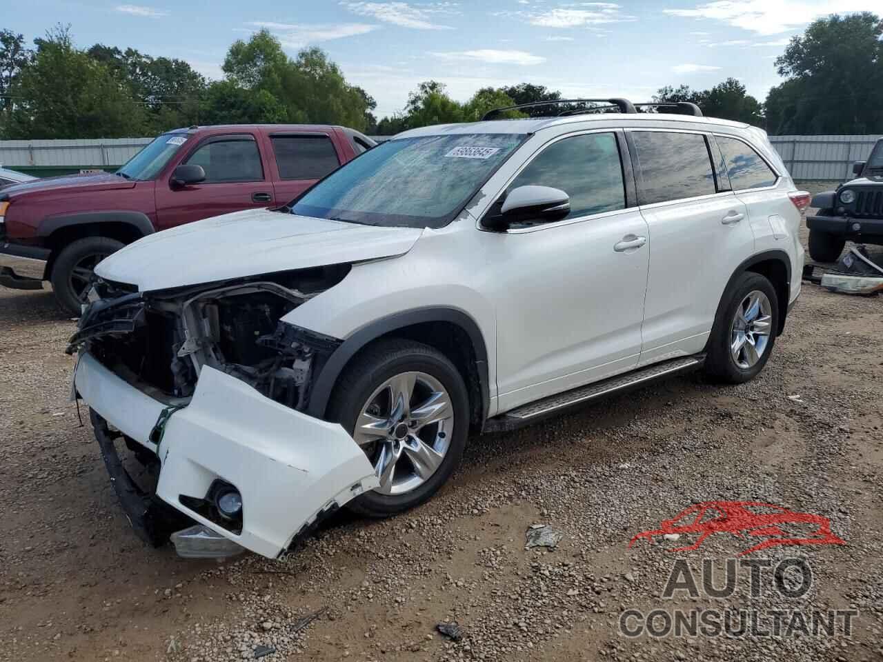 TOYOTA HIGHLANDER 2015 - 5TDYKRFH3FS075456