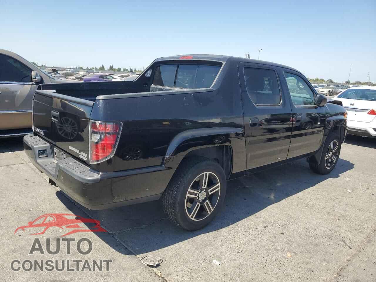HONDA RIDGELINE 2012 - 5FPYK1F72CB453721