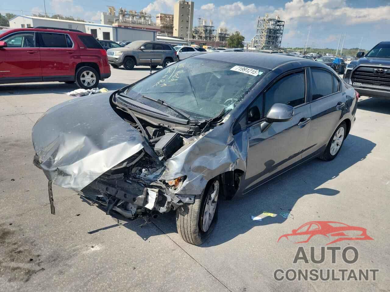 HONDA CIVIC 2012 - 19XFB2F52CE389447