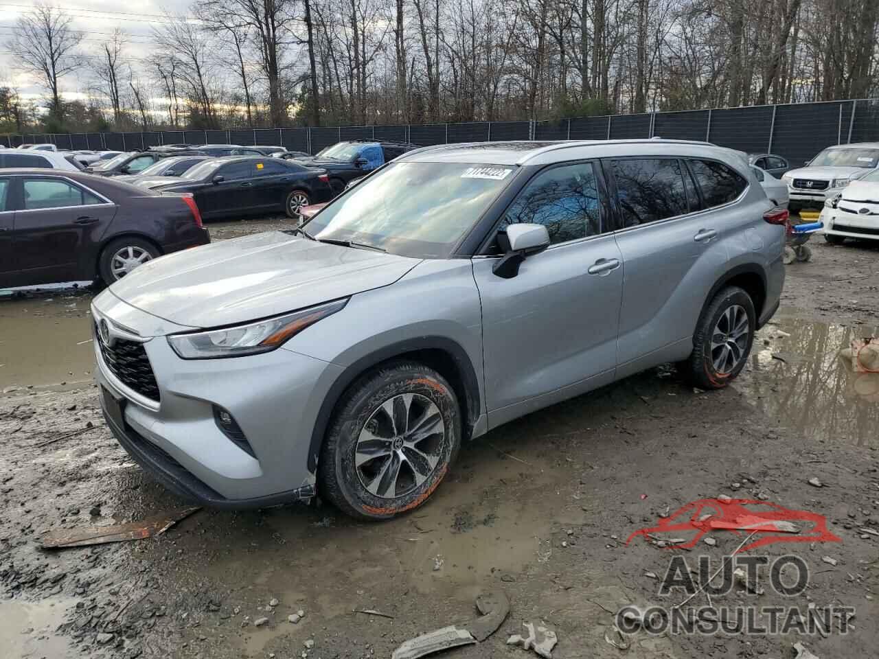 TOYOTA HIGHLANDER 2020 - 5TDGZRAH5LS500105