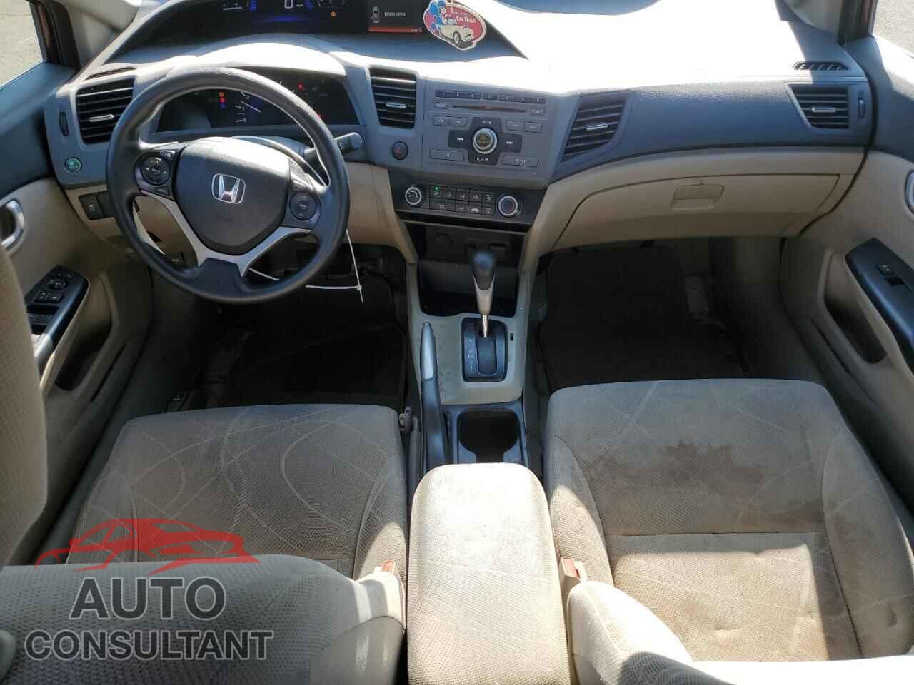 HONDA CIVIC 2012 - JHMFB2F52CS003590