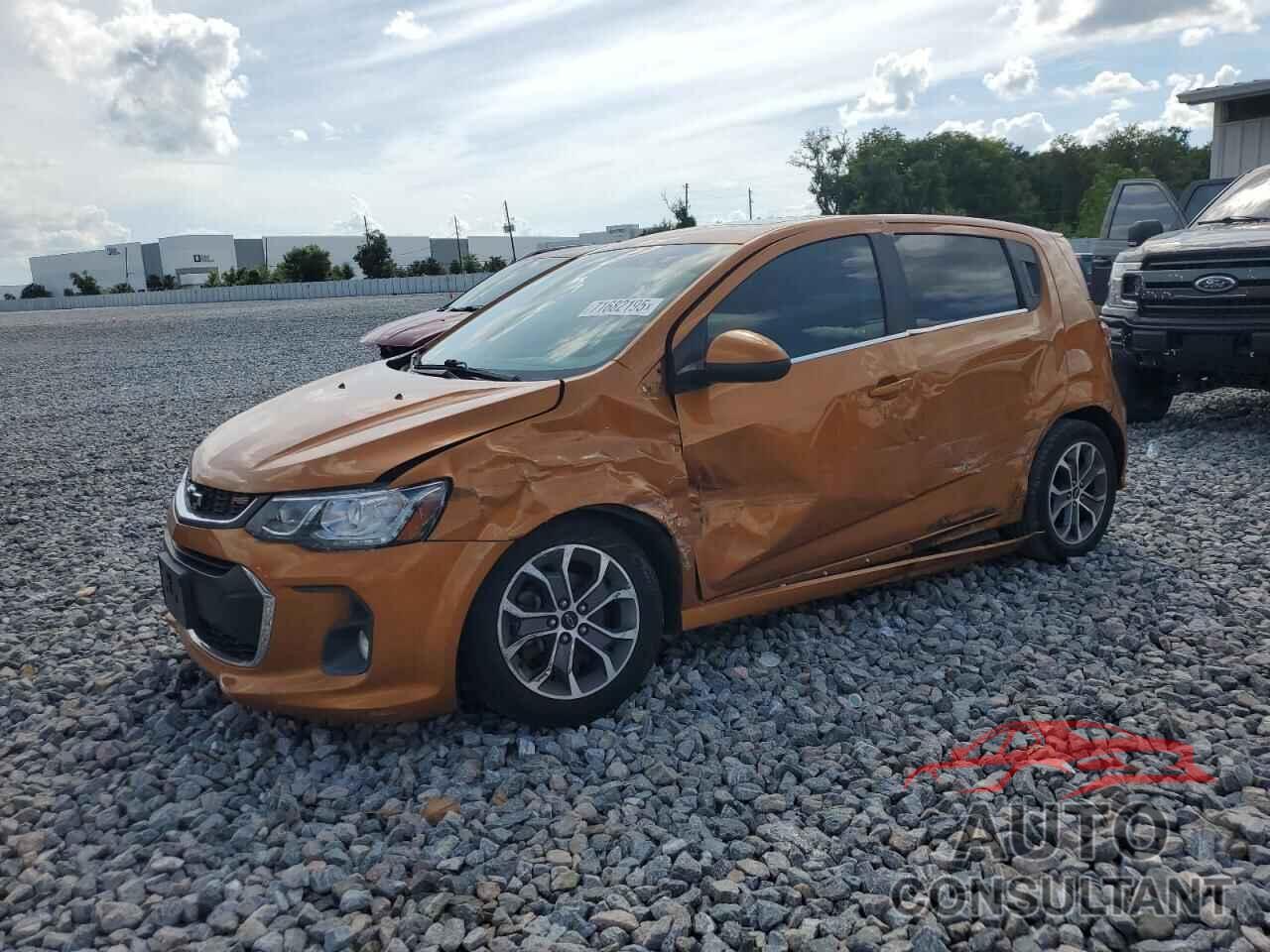 CHEVROLET SONIC 2019 - 1G1JD6SB6K4138303