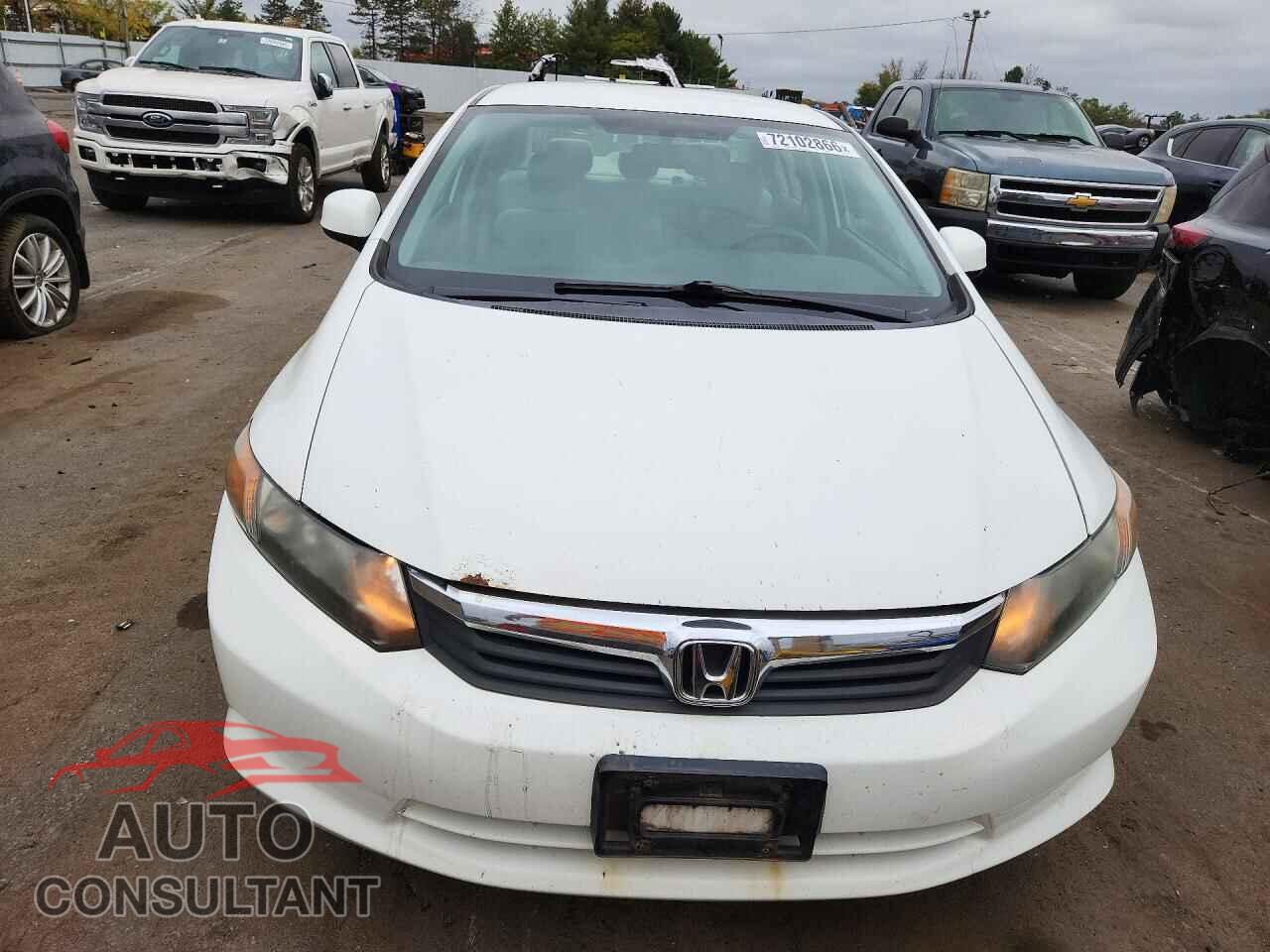 HONDA CIVIC 2012 - 2HGFB2F57CH317715