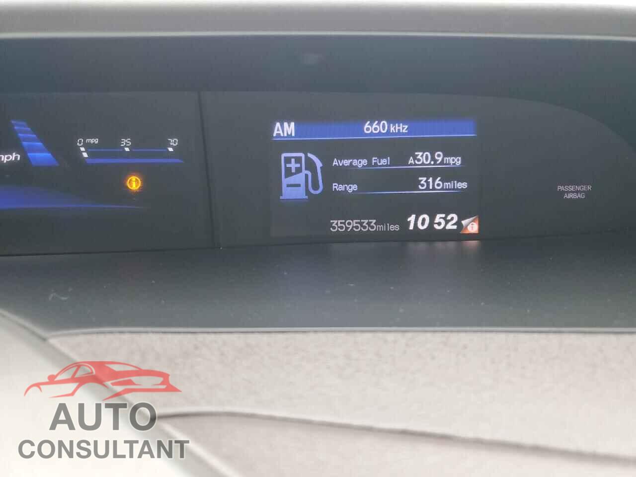 HONDA CIVIC 2012 - 2HGFB2F53CH327464