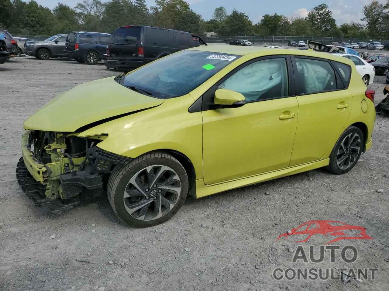 TOYOTA SCION 2016 - JTNKARJE0GJ511745