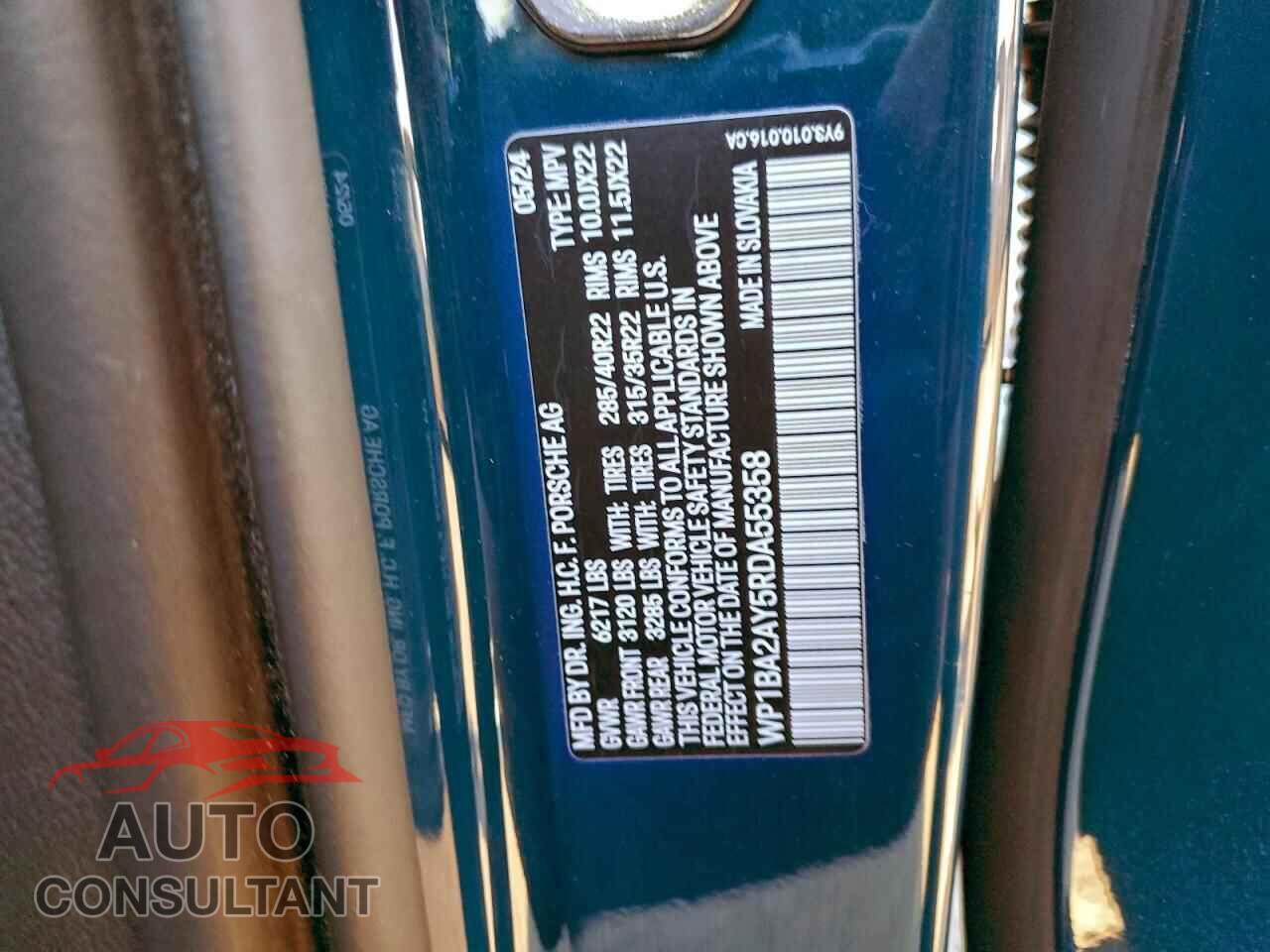 PORSCHE CAYENNE 2024 - WP1BA2AY5RDA55358