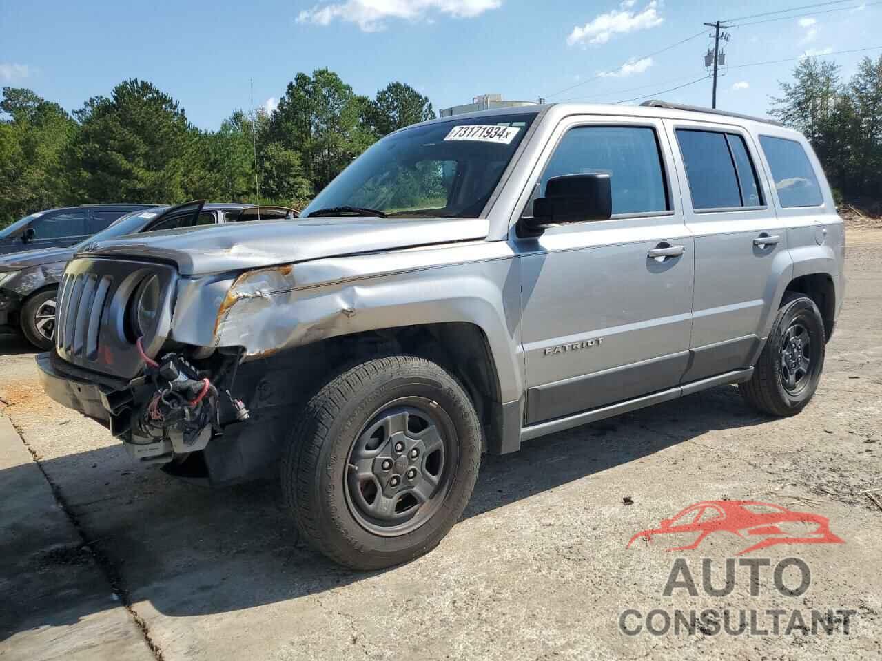 JEEP PATRIOT 2016 - 1C4NJPBA0GD526469