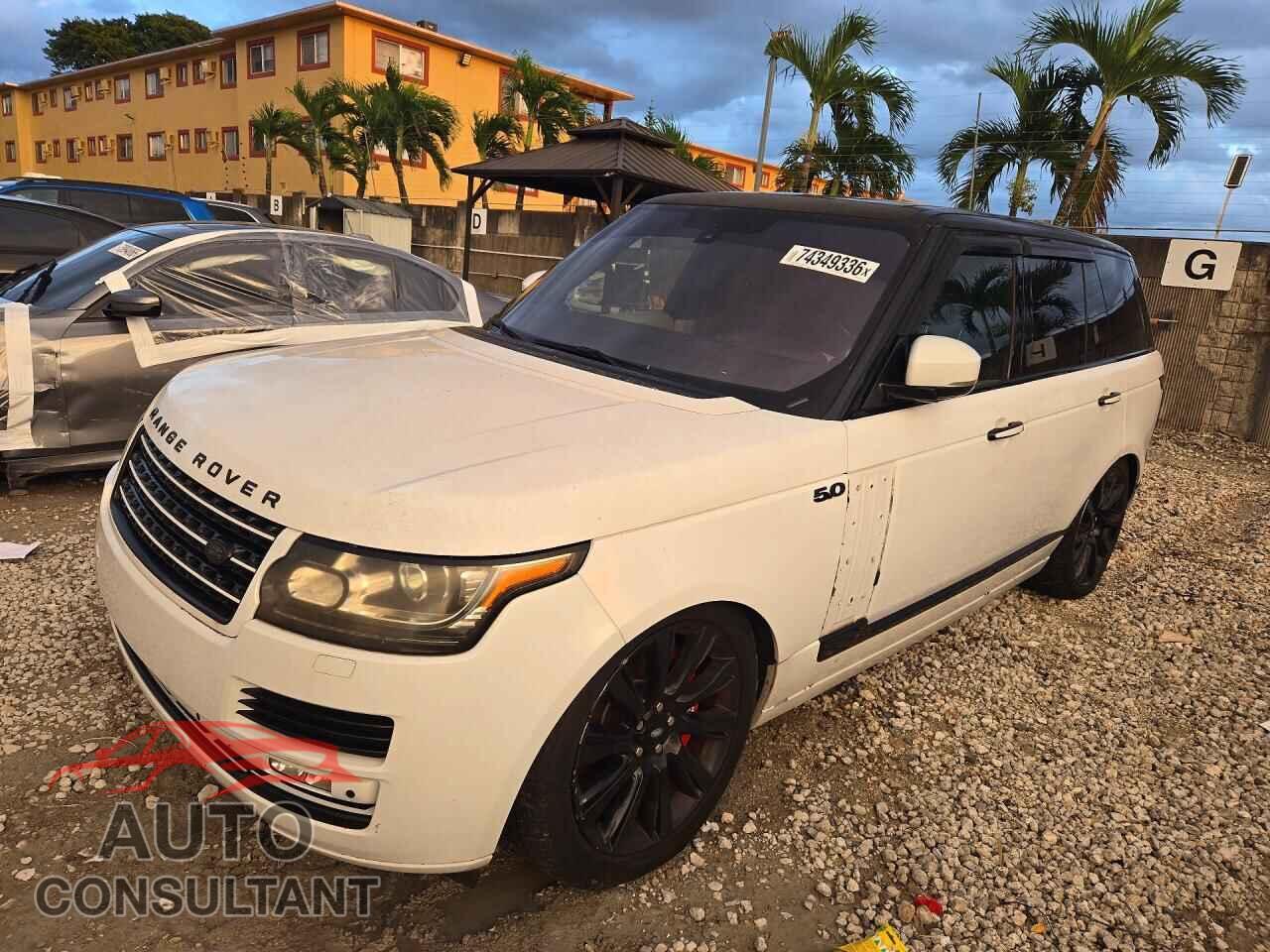 LAND ROVER RANGEROVER 2013 - SALGS2DF8DA107566