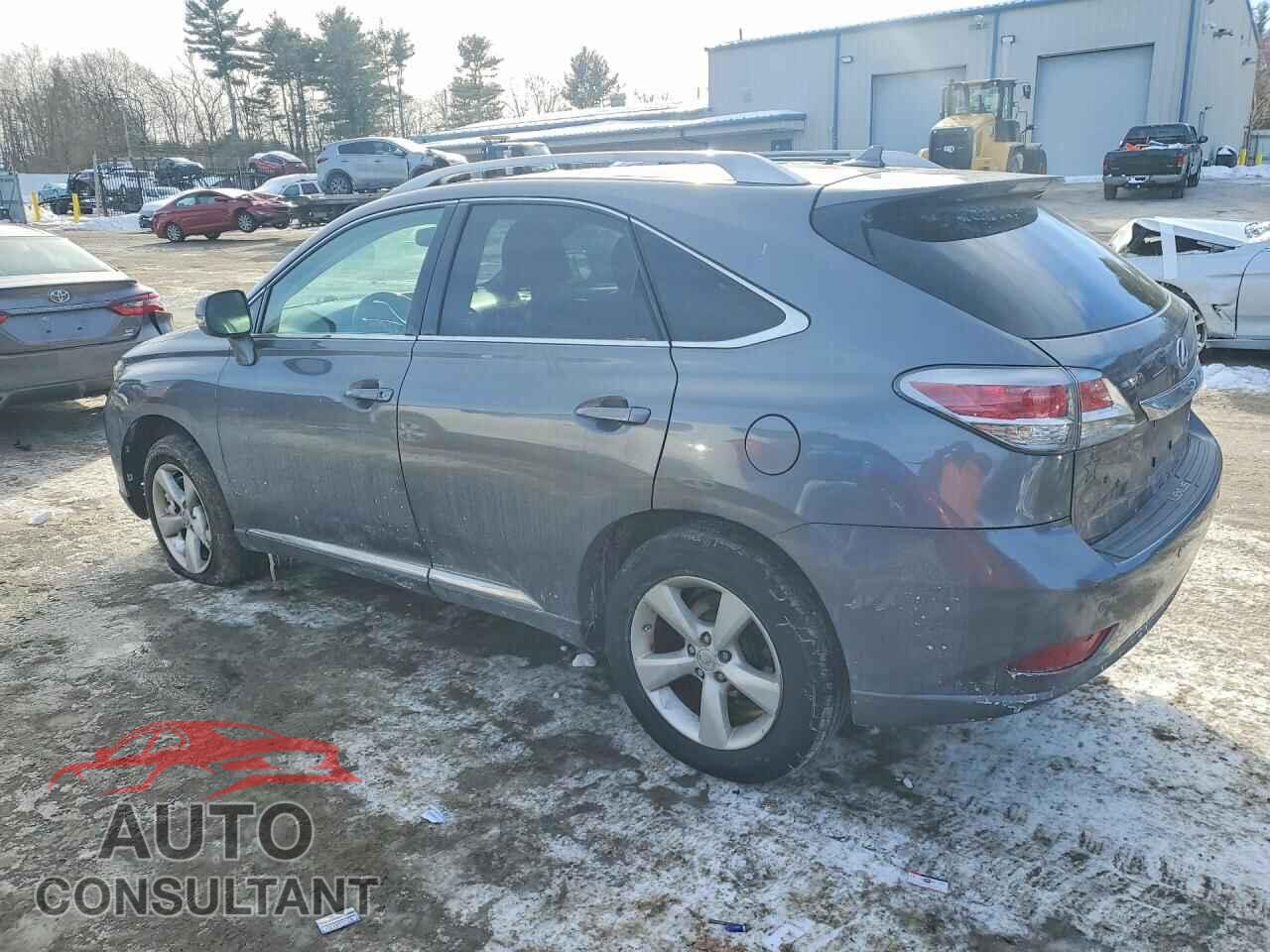 LEXUS RX350 2013 - 2T2BK1BA4DC192562