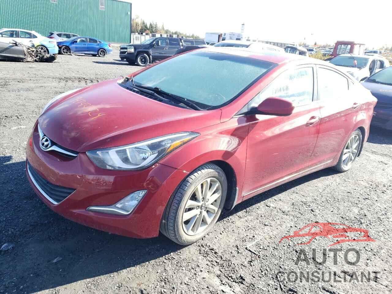 HYUNDAI ELANTRA 2016 - KMHDH4AE0GU618476