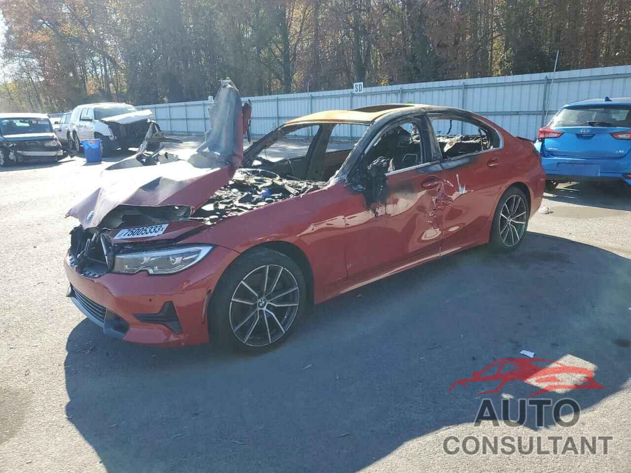 BMW 3 SERIES 2022 - 3MW5R7J0XN8C24454