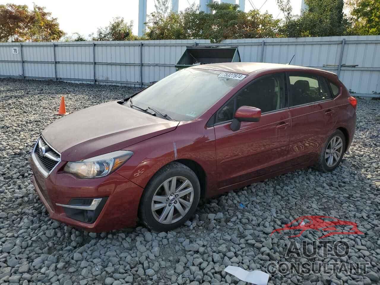 SUBARU IMPREZA 2016 - JF1GPAB60G8329770