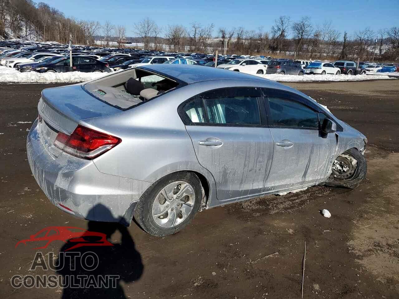 HONDA CIVIC 2013 - 2HGFB2F53DH602641