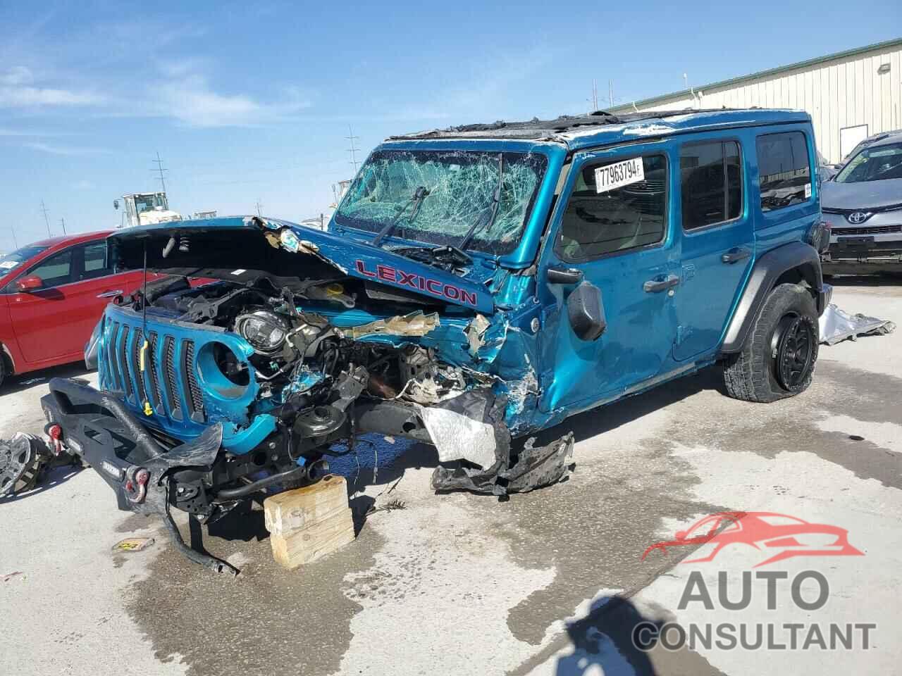 JEEP WRANGLER 2020 - 1C4HJXDG4LW330810