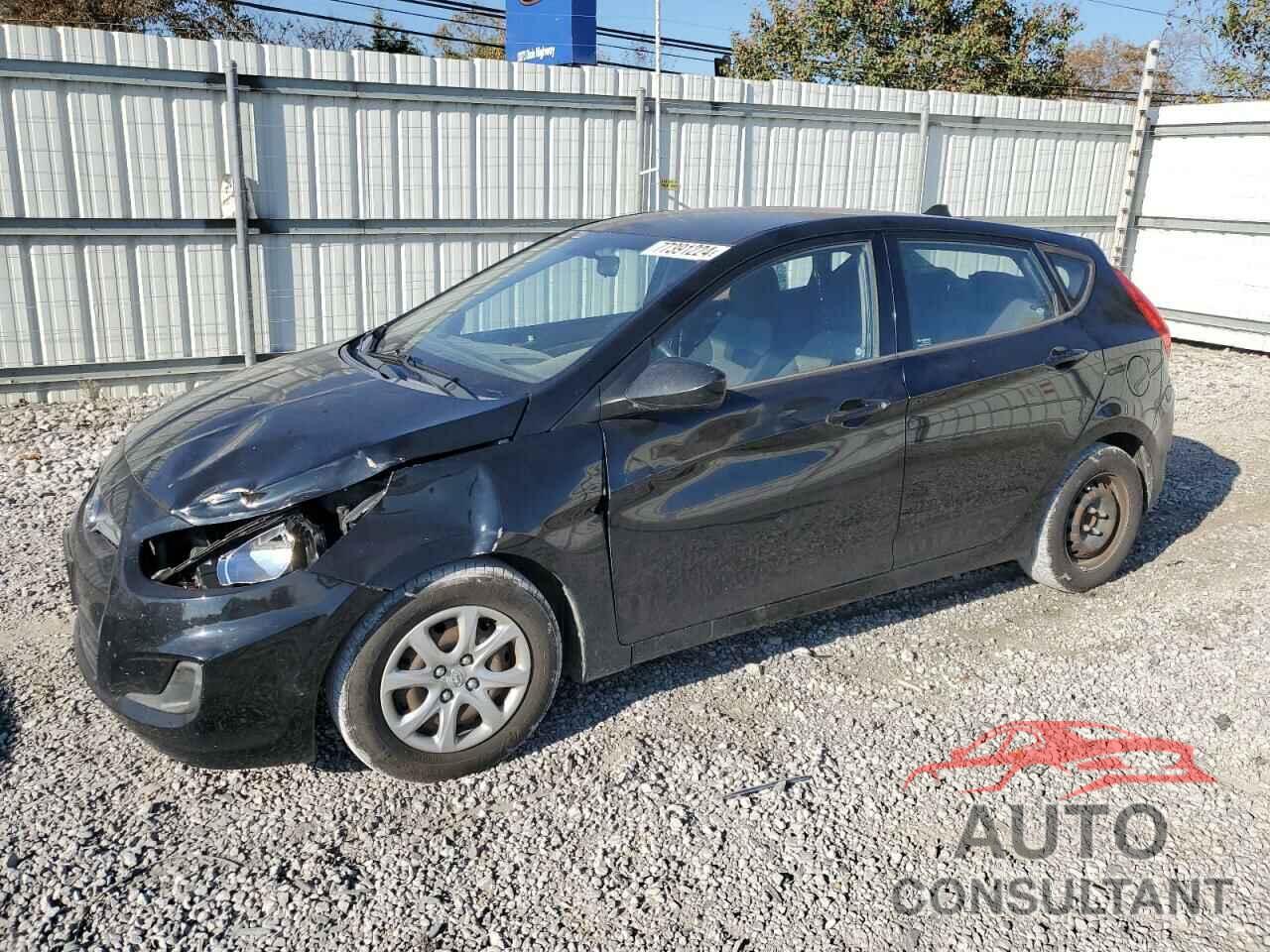 HYUNDAI ACCENT 2012 - KMHCT5AE8CU002292