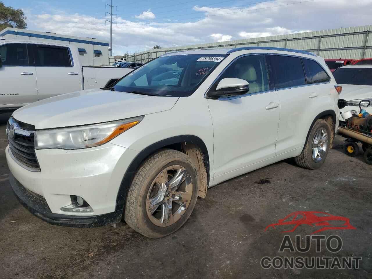 TOYOTA HIGHLANDER 2016 - 5TDDKRFH5GS313551