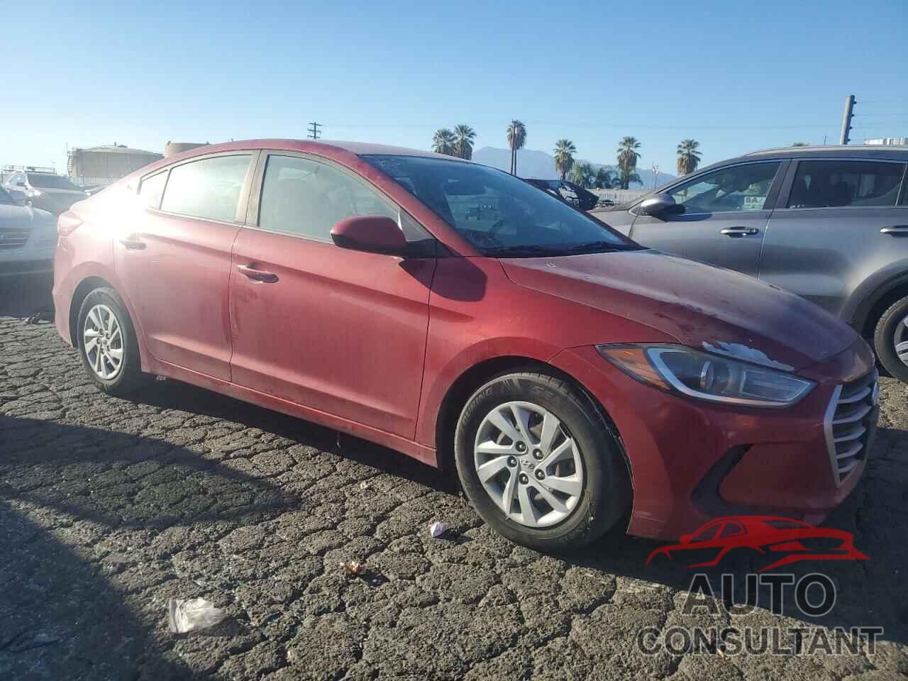 HYUNDAI ELANTRA 2017 - KMHD74LF0HU304045