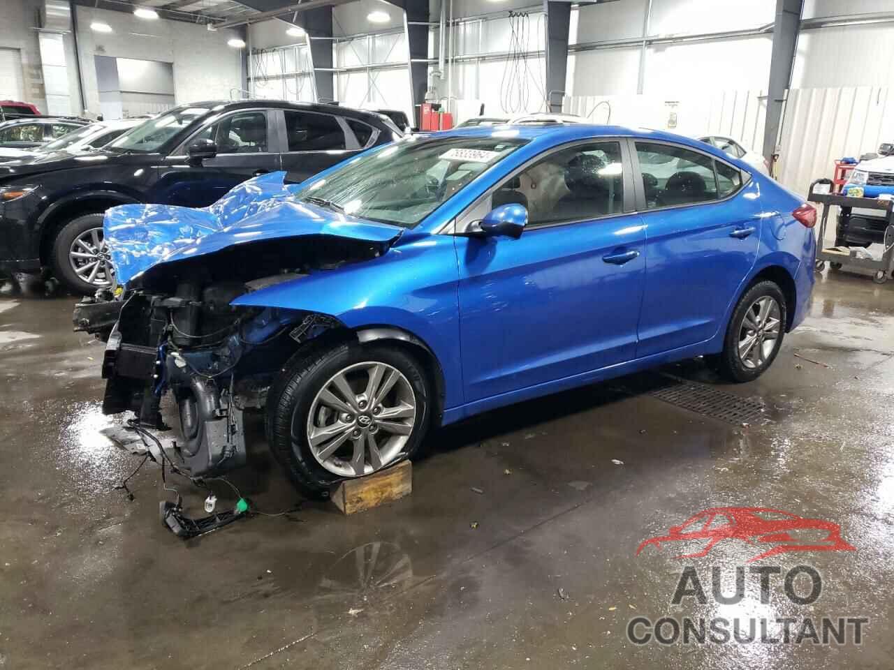 HYUNDAI ELANTRA 2017 - KMHD84LF4HU407949