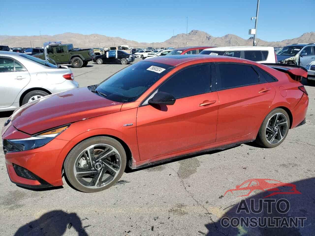 HYUNDAI ELANTRA 2021 - KMHLR4AF7MU147620