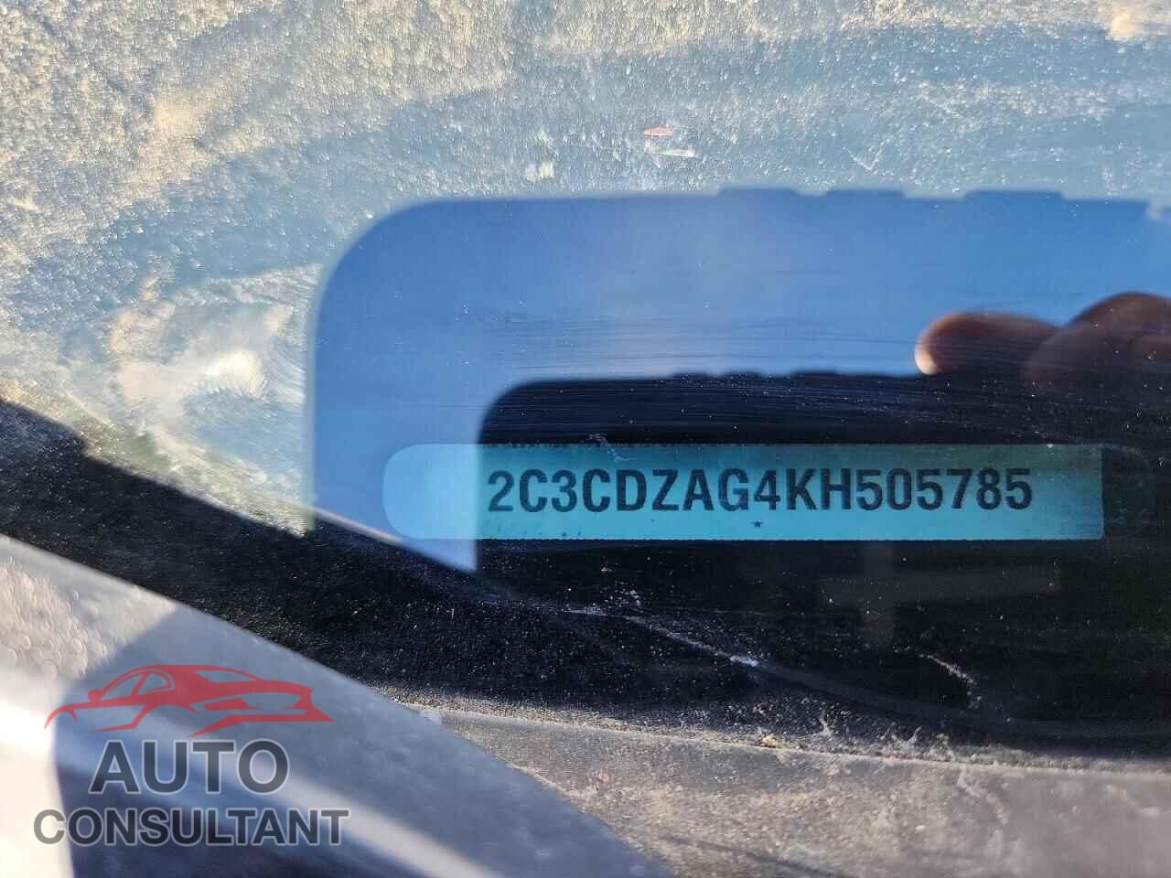 DODGE CHALLENGER 2019 - 2C3CDZAG4KH505785