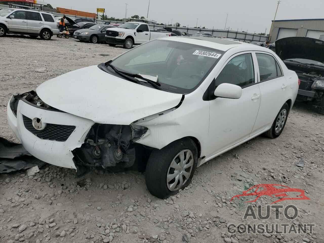 TOYOTA COROLLA 2010 - 2T1BU4EE6AC478729