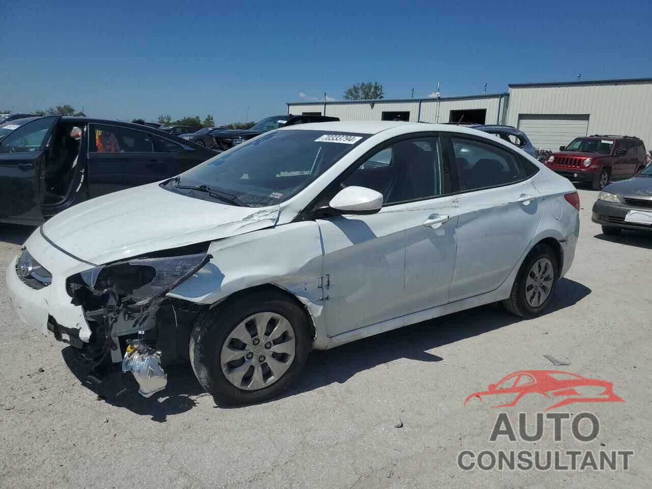 HYUNDAI ACCENT 2016 - KMHCT4AEXGU081531