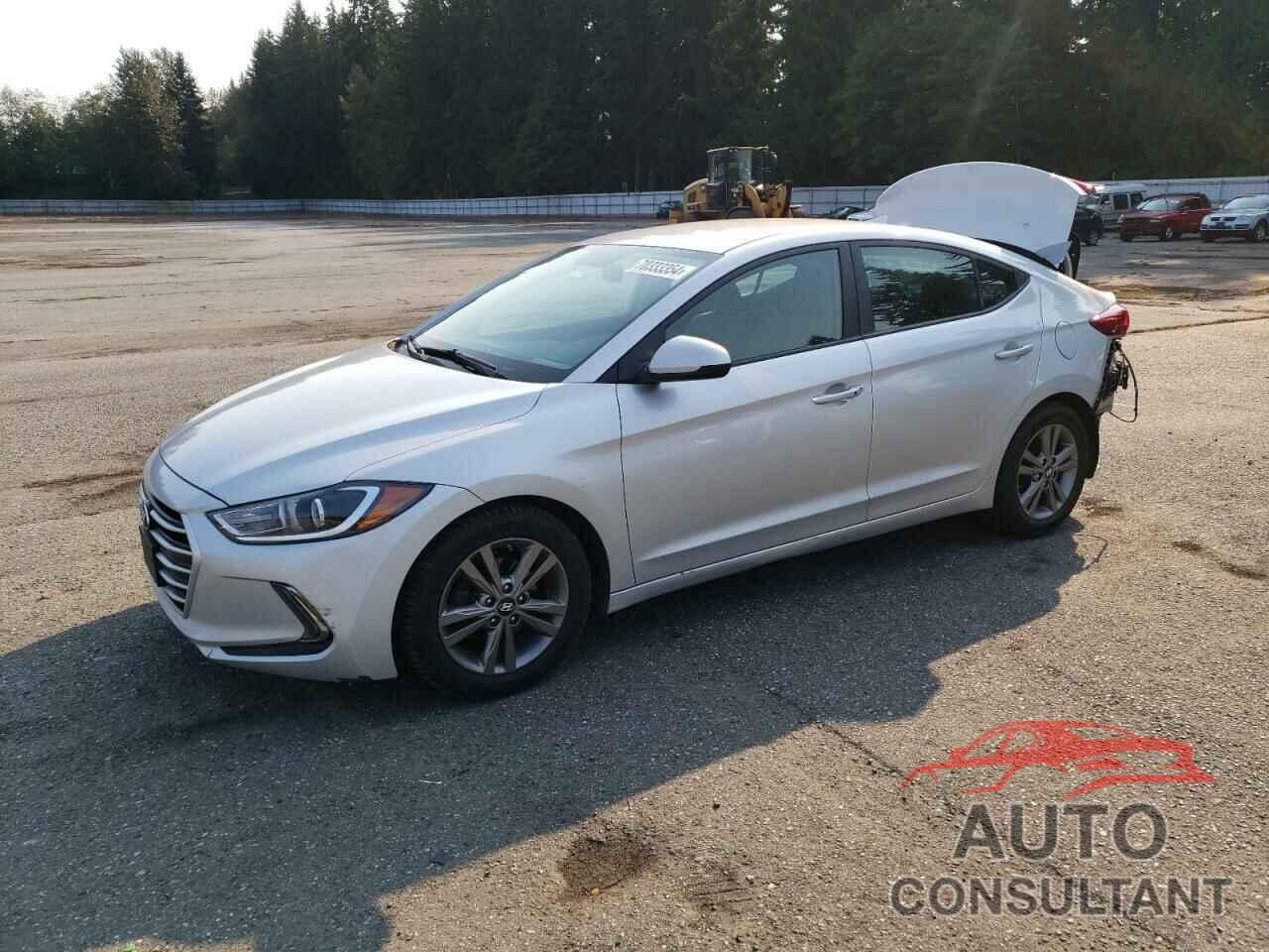 HYUNDAI ELANTRA 2017 - KMHD84LF8HU102454