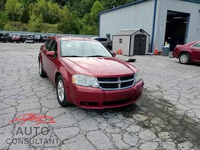 DODGE AVENGER 2010 - 1B3CC1FB4AN218533