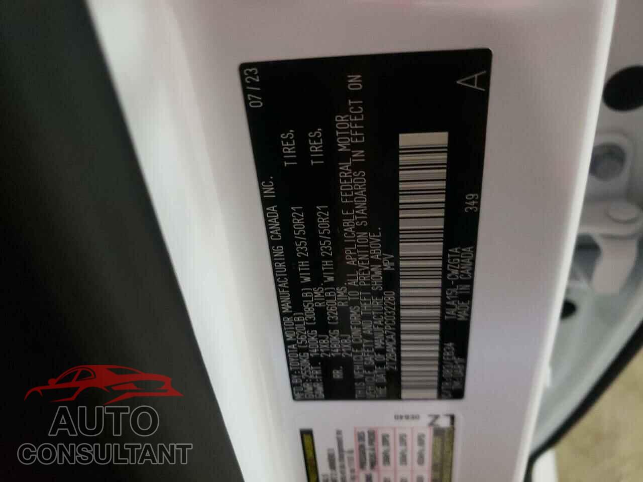 LEXUS RX350 2023 - 2T2BAMCA7PC032280