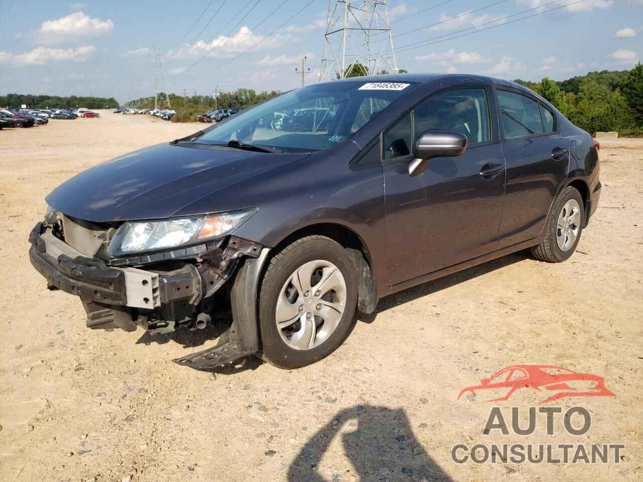 HONDA CIVIC 2014 - 19XFB2F51EE260408