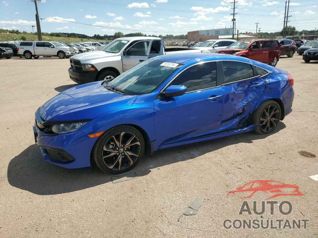 HONDA CIVIC 2019 - 19XFC2F85KE005635