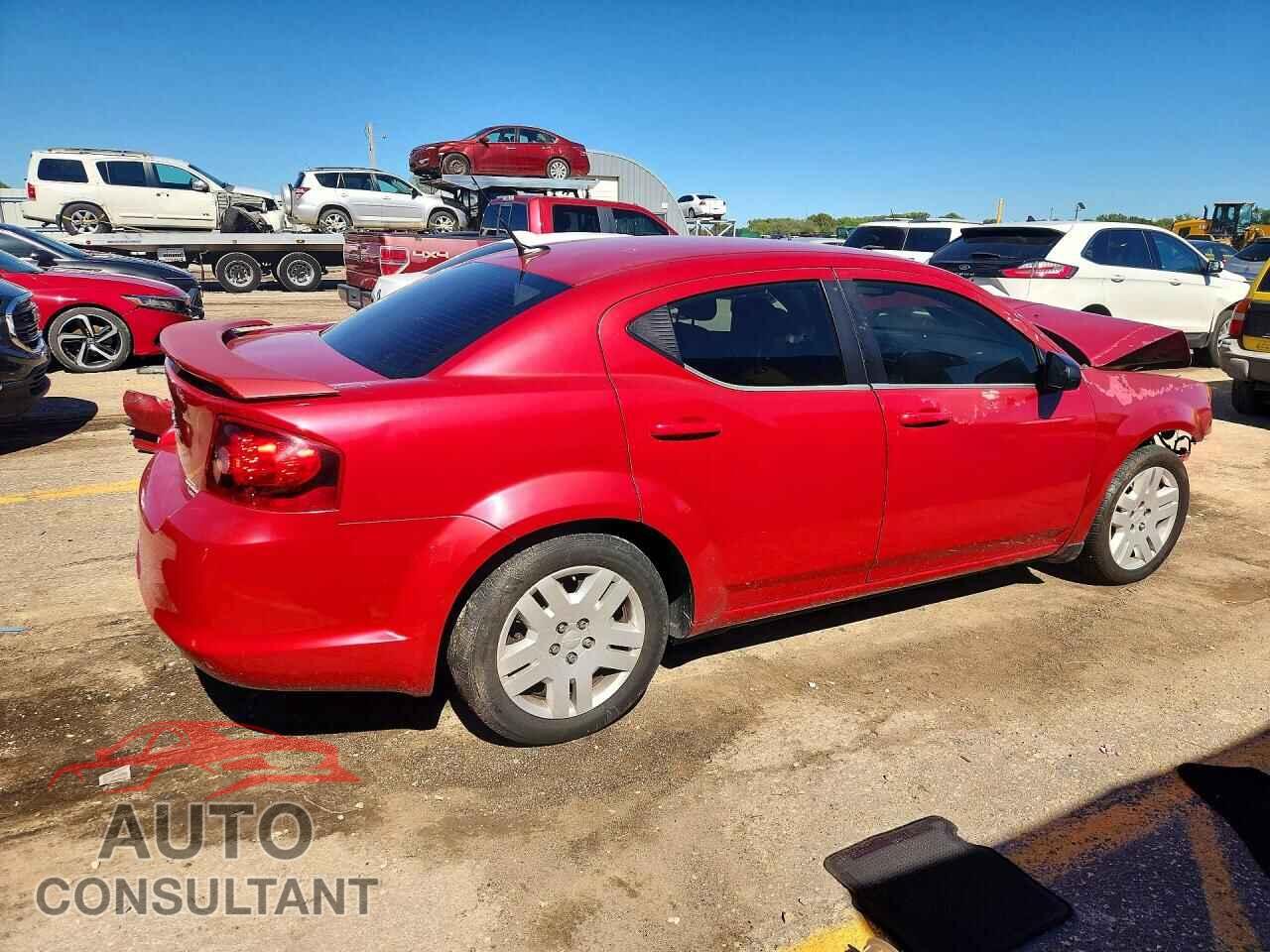 DODGE AVENGER 2013 - 1C3CDZAB2DN630461