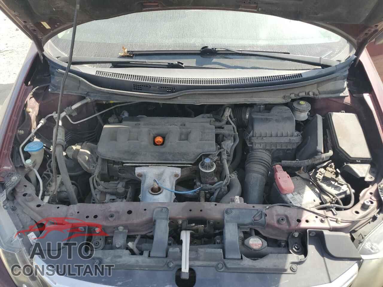 HONDA CIVIC 2012 - 19XFB2F55CE082872
