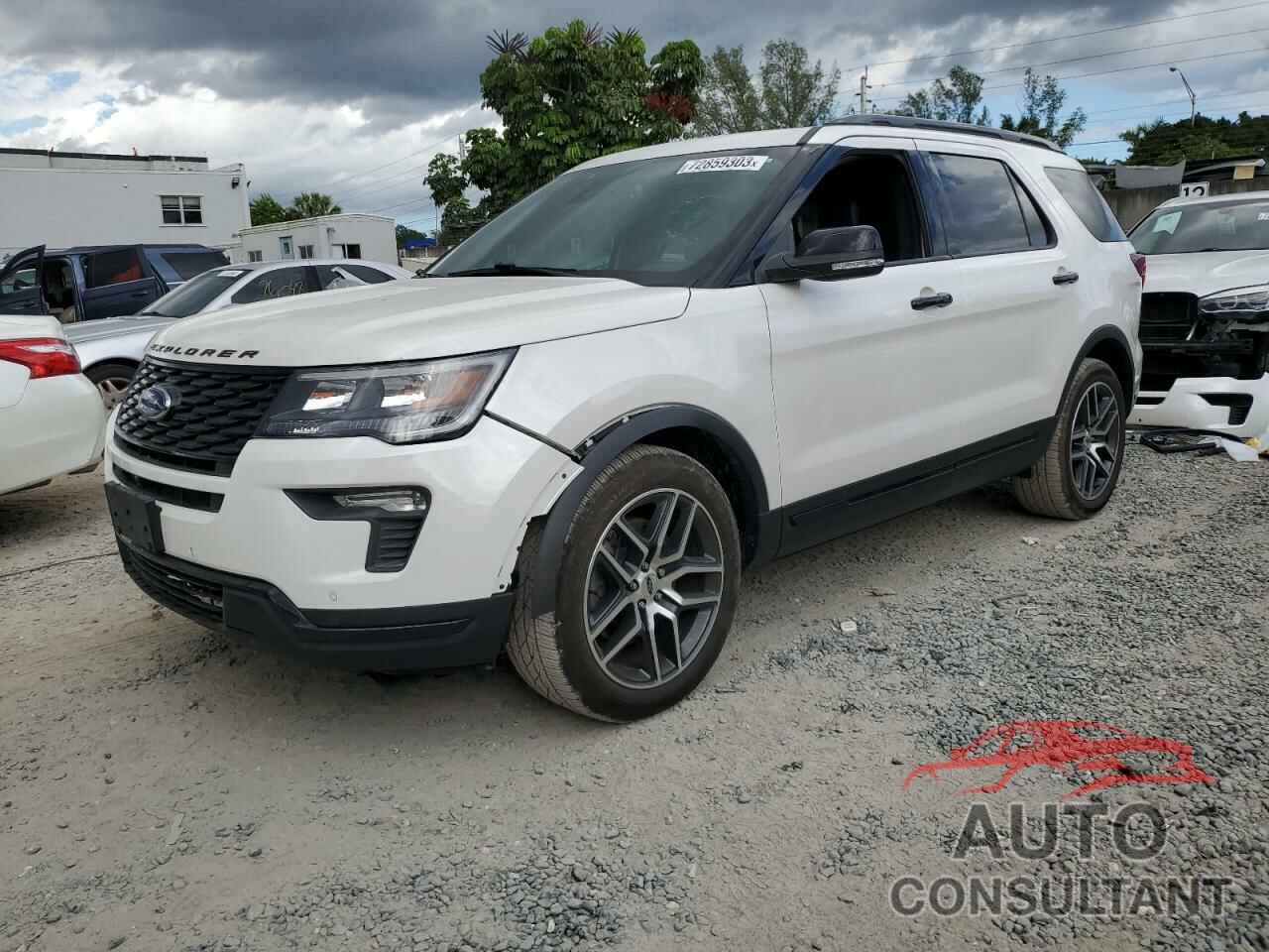 FORD EXPLORER 2018 - 1FM5K8GT9JGB63717