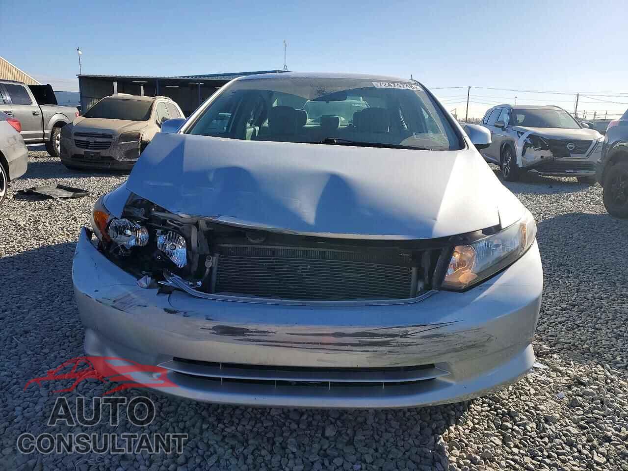 HONDA CIVIC 2012 - 19XFB2F56CE069578