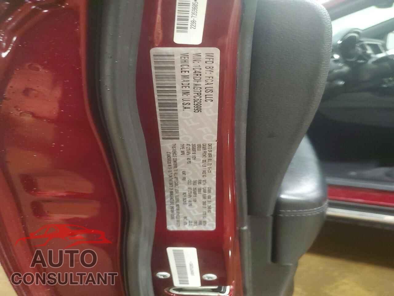 DODGE DURANGO 2023 - 1C4RDHAG7PC629995